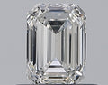 0.50CT EMERALD SI1 G WH