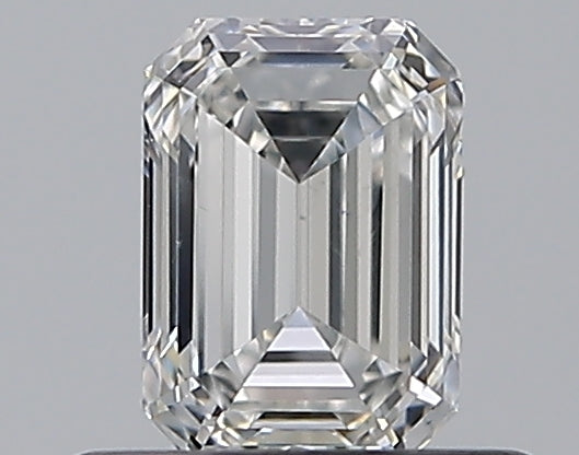 0.50CT EMERALD SI1 G WH