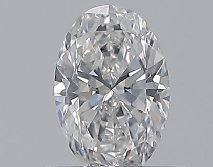 0.41CT OVAL SI2 F WH