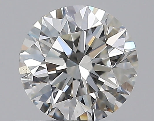 0.61CT ROUND SI1 G WH