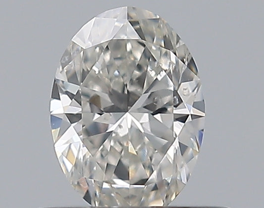 0.46CT OVAL SI2 G WH