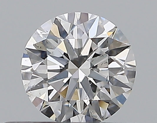 0.37CT ROUND SI2 D WH
