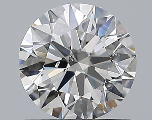0.70CT ROUND SI2 G WH