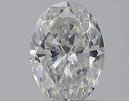 0.71CT OVAL SI2 G WH