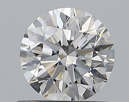 0.70CT ROUND SI1 G WH