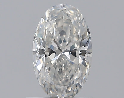 0.80CT OVAL SI2 G WH