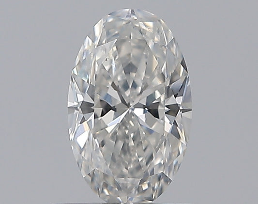 0.80CT OVAL SI2 G WH