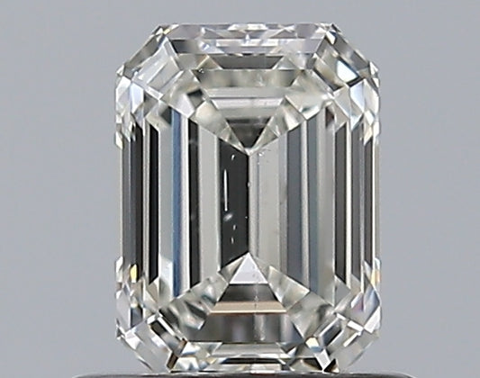 0.72CT EMERALD SI1 H WH