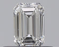 0.31CT EMERALD SI1 E WH