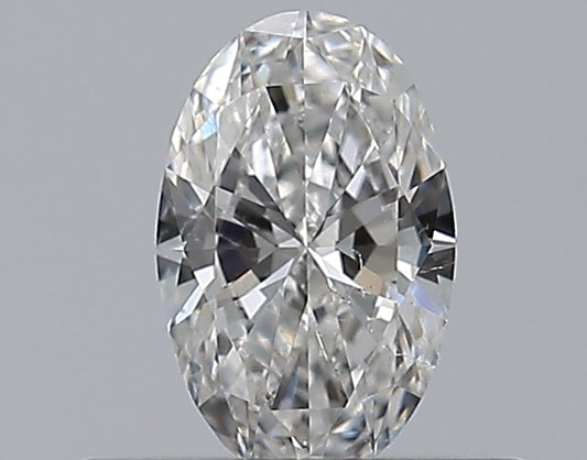 0.31CT OVAL SI2 E WH