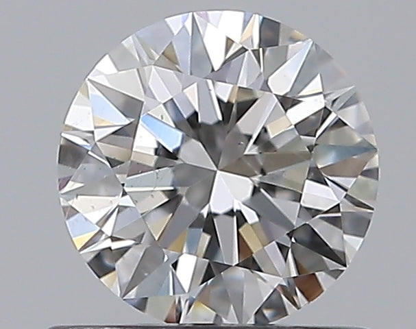 0.75CT ROUND SI1 G WH