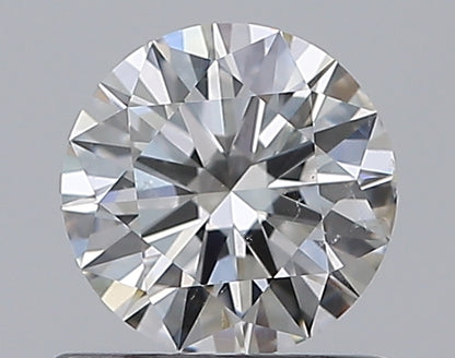 0.75CT ROUND SI1 G WH