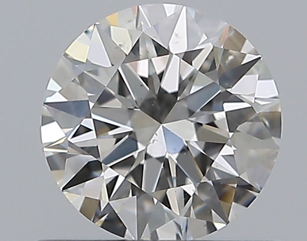 0.65CT ROUND SI1 G WH