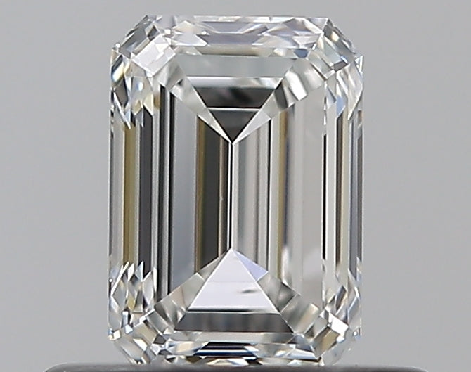 0.50CT EMERALD SI1 G WH