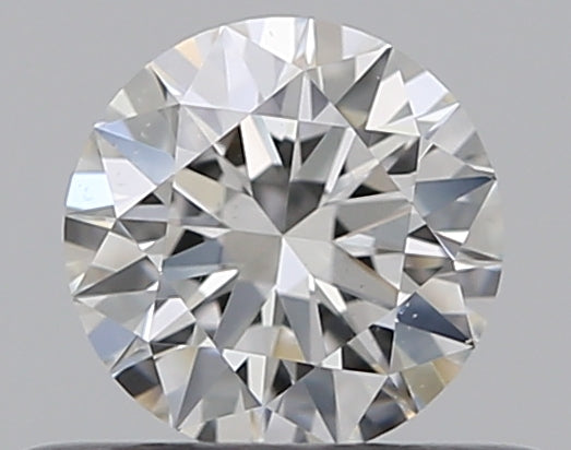 0.38CT ROUND SI1 F WH