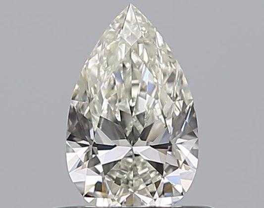 0.50CT PEAR VVS1 J WH