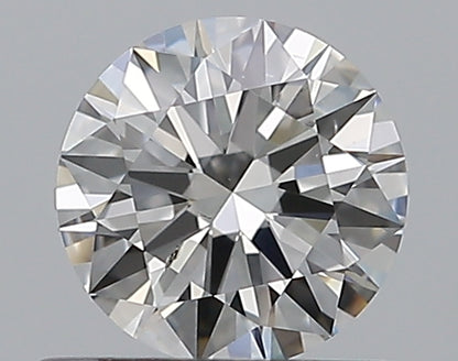 0.57CT ROUND SI1 G WH