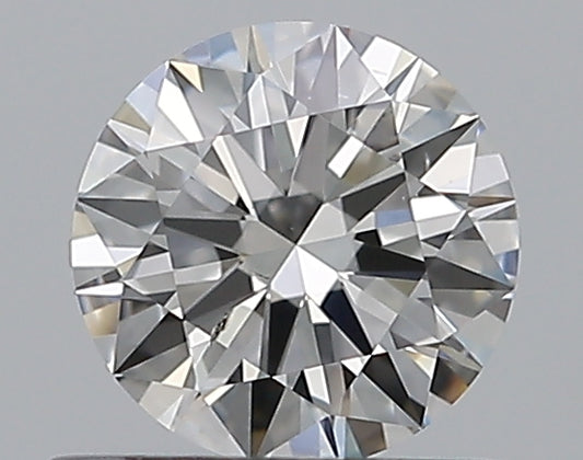 0.57CT ROUND SI1 G WH