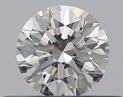 0.35CT ROUND SI2 F WH