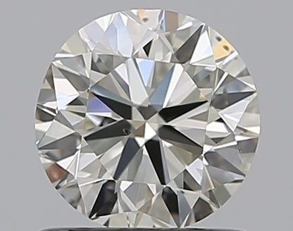 0.90CT ROUND SI1 L WH