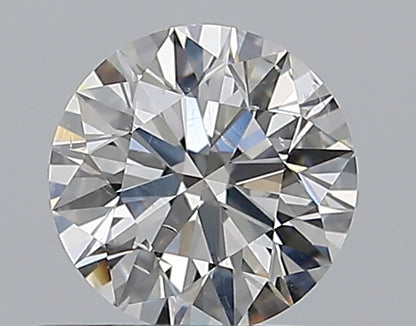 0.59CT ROUND SI2 F WH