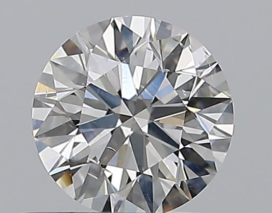 0.59CT ROUND SI2 F WH