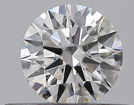 0.38CT ROUND SI1 F WH