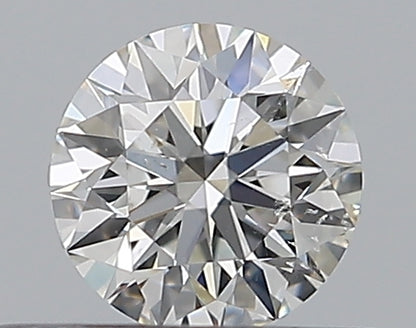 0.32CT ROUND SI2 G WH