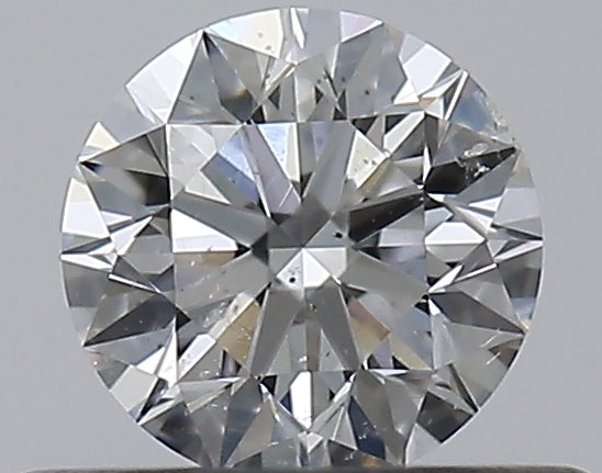 0.38CT ROUND SI2 G WH