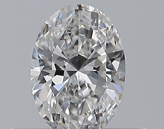 0.30CT OVAL SI2 D WH