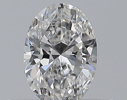 0.30CT OVAL SI2 D WH