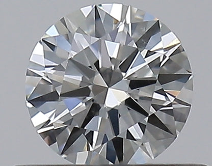 0.37CT ROUND SI1 F WH