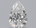 0.61CT PEAR SI1 G WH