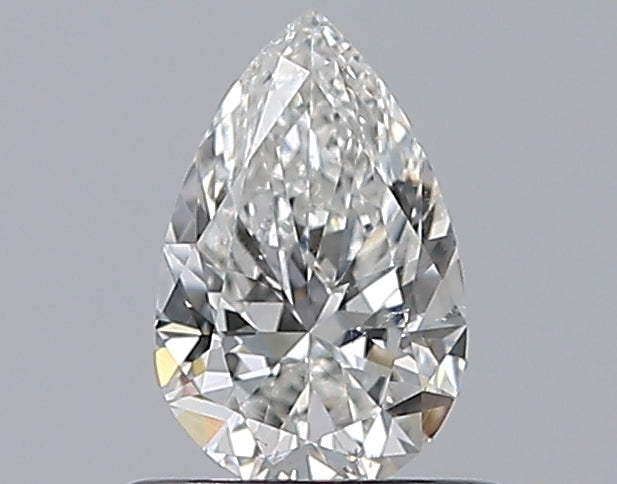 0.61CT PEAR SI1 G WH