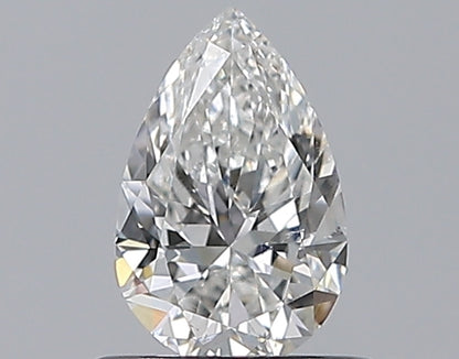 0.61CT PEAR SI1 G WH