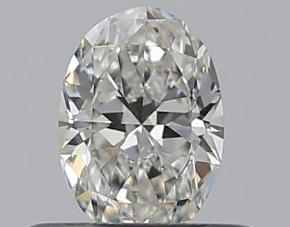 0.37CT OVAL VS2 H WH
