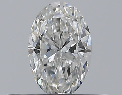 0.30CT OVAL SI2 F WH