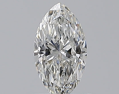 0.59CT MARQUISE SI1 G WH