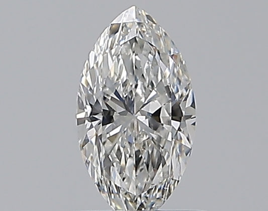 0.59CT MARQUISE SI1 G WH