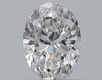 0.38CT OVAL SI1 E WH