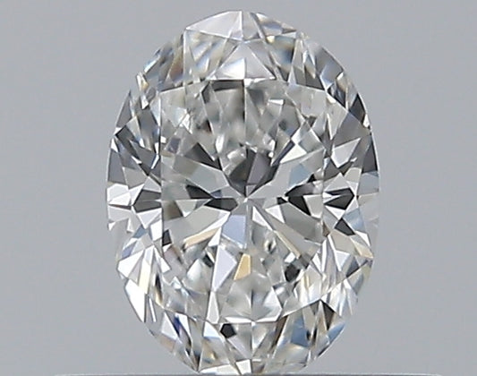 0.38CT OVAL SI1 E WH