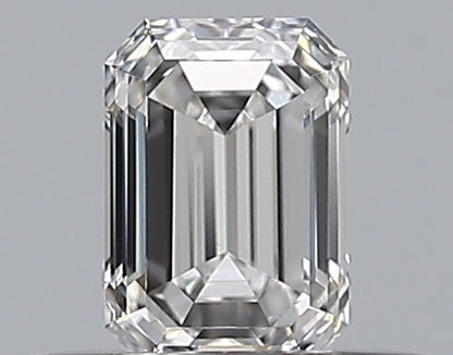 0.30CT EMERALD VVS2 F WH