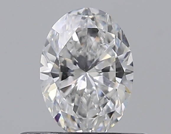 0.40CT OVAL SI1 D WH