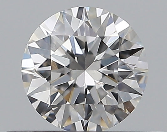 0.37CT ROUND SI1 E WH