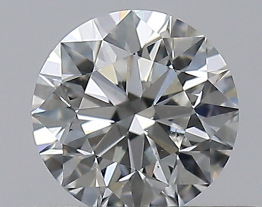 0.35CT ROUND SI1 G WH