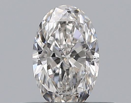 0.31CT OVAL SI1 E WH