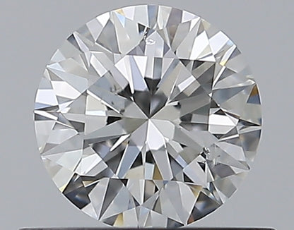 0.52CT ROUND SI2 G WH