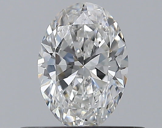 0.42CT OVAL SI1 E WH