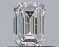 0.50CT EMERALD SI2 D WH