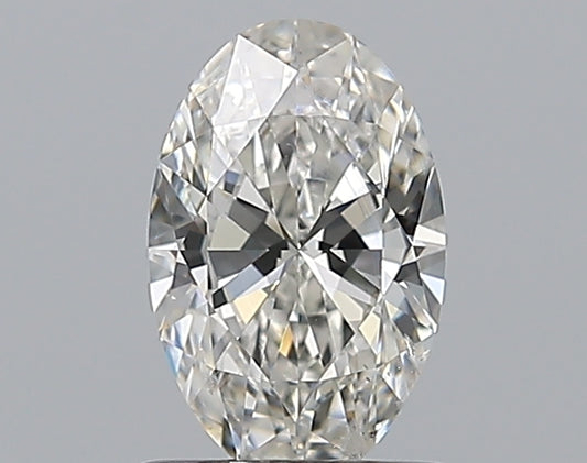 0.80CT OVAL SI2 H WH